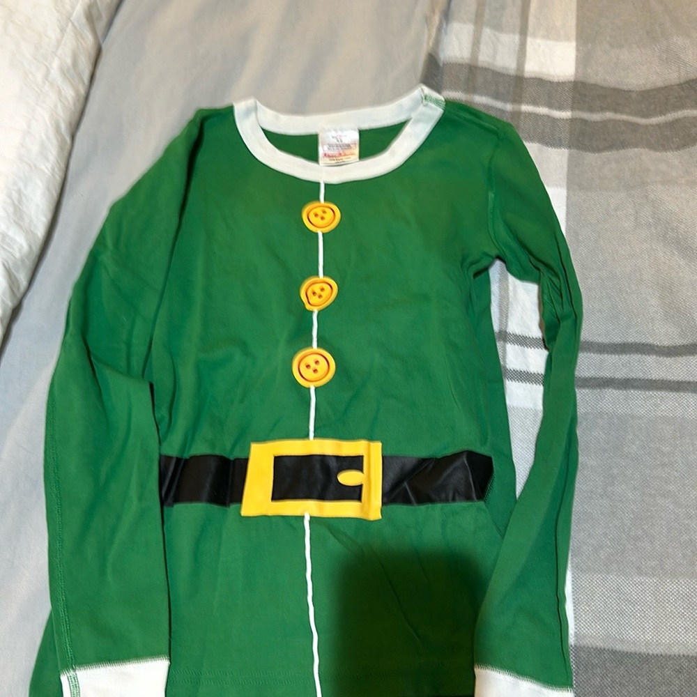 Hanna Andersson Elf pajamas size 150cm/ US 12